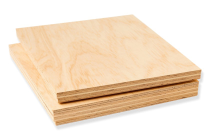 Plywood used for construction projects
