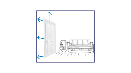 Step 6: Measure Around Doors and Windows