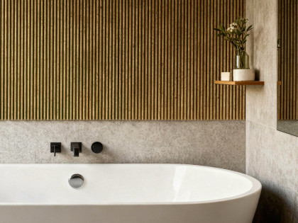 Bathroom MDF Wall Panelling