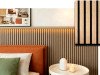 Slatted Bedroom Panelling