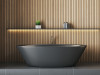 Wipe bathroom wall panelling