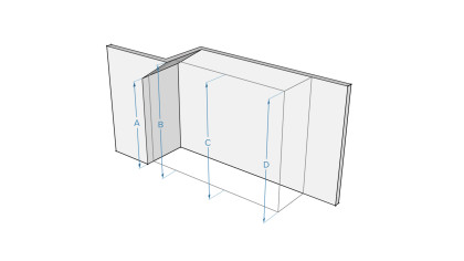Measure the Height of an Angled Opening