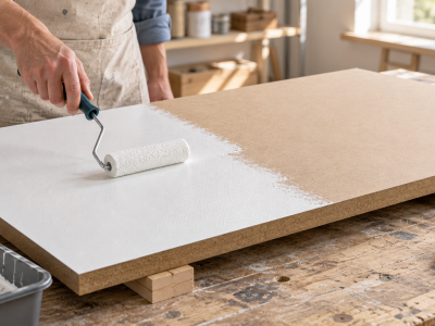 How to paint mdf boards