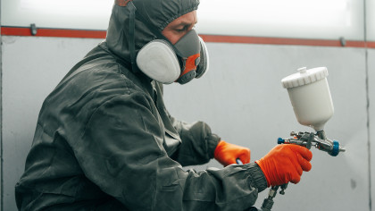 MDF Spray Painting