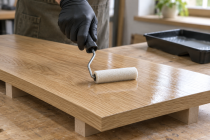 Applying Varnish or Lacquer
