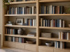 Veneered Shelves and Bookcases.