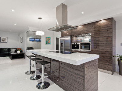 Example of open plan kitchen