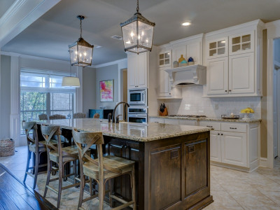 Example of open plan kitchen