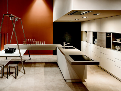 Example of open plan kitchen