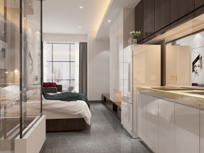 Example of flat panel doors