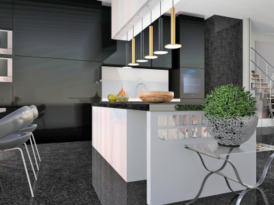 Example of flat panel doors