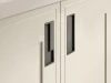 Insert to create a flush handle for your furniture