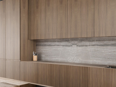 Quarter cut book matched walnut