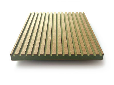 Slatted wall panel MDF