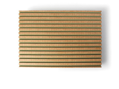 Slatted wall panel MDF