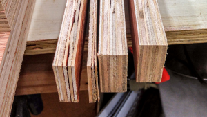 Plywood delamination